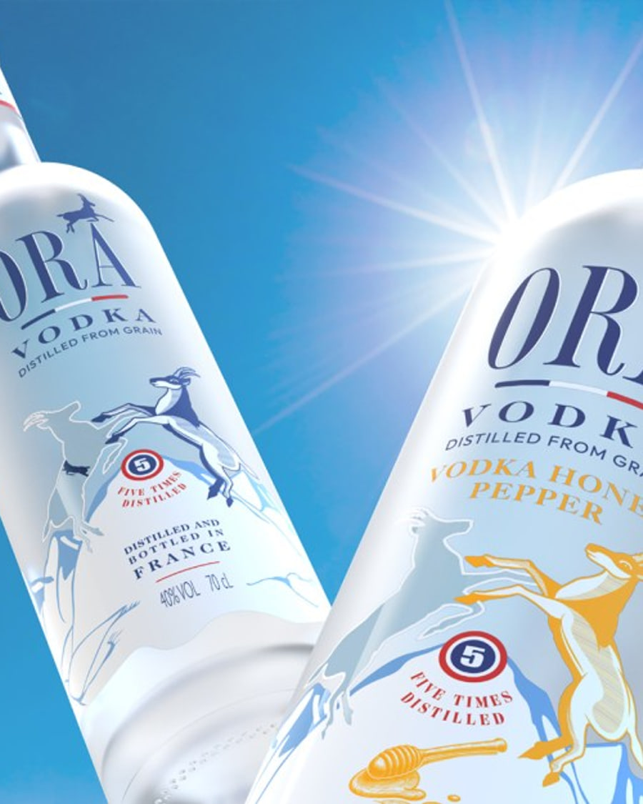 Packaging B : ORA VODKA