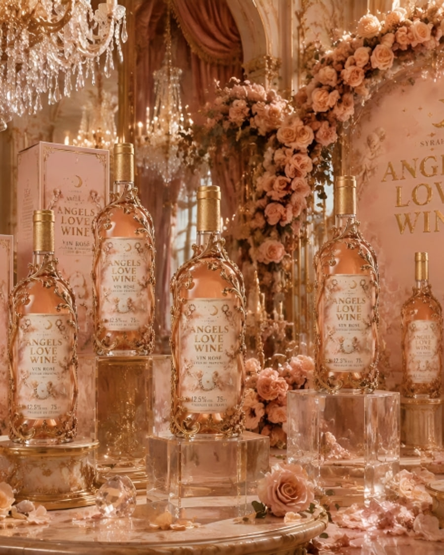 Packaging A : ANGELS LOVE WINE