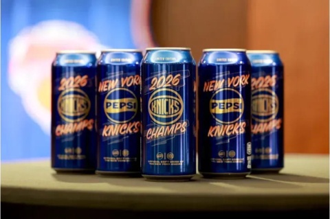 Pepsi célèbre les New York Knicks avec une canette Championship